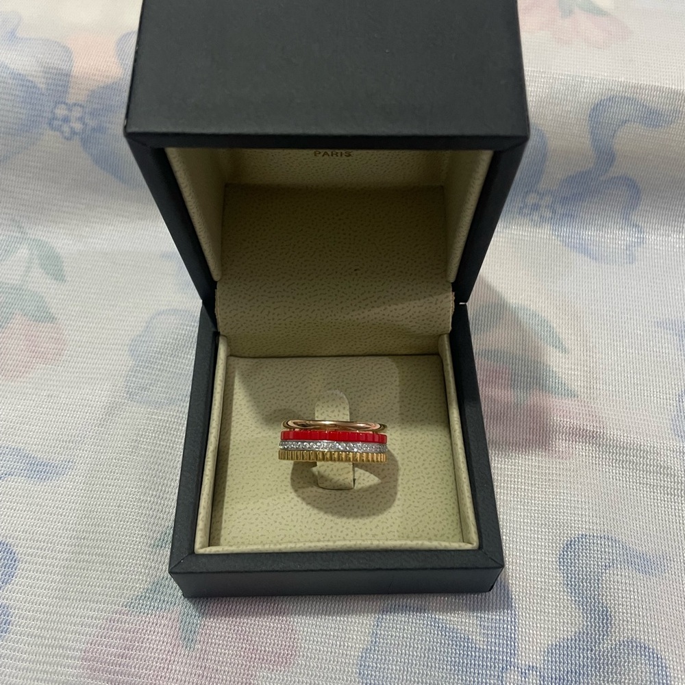 Boucheron Quatre Red 18K Gold Ring